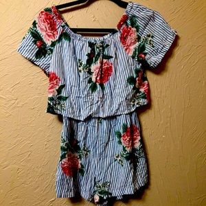 Romper floral
